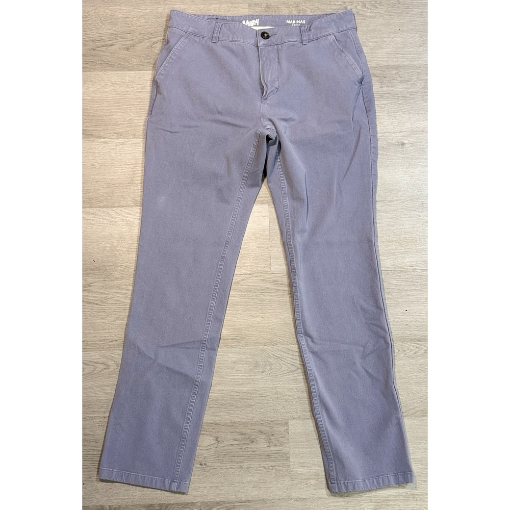Mugsy Marinas Chino Pants Men's Size 32x32 Lavender  Stretch Cotton K6PNBU